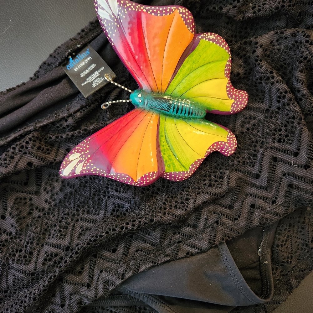 CATALINA 18-20W Black Swim  Skort